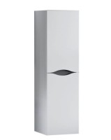 Ormarić za kupatilo-vertikala Idea 35x110 cm bijeli/crni Denko