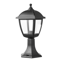 Baštenska svjetiljka-fenjer Paul 1xE27 maks. 60W crna Elmark
