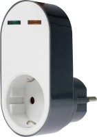 Adapter za zaštitu od prenapona bijeli/antracit Schwabe