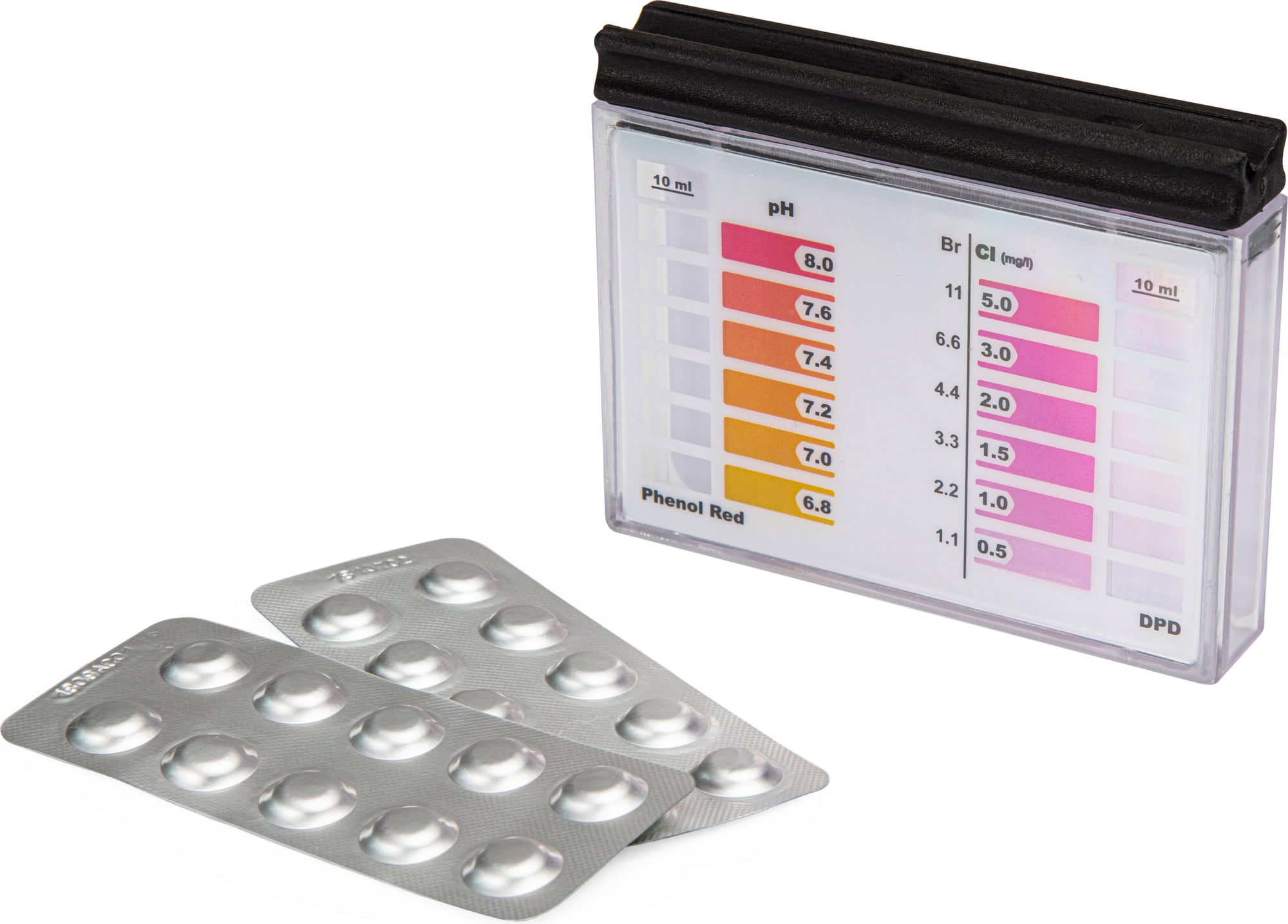 Tester za pH-vrijednost i hlor 10 tableta Steinbach