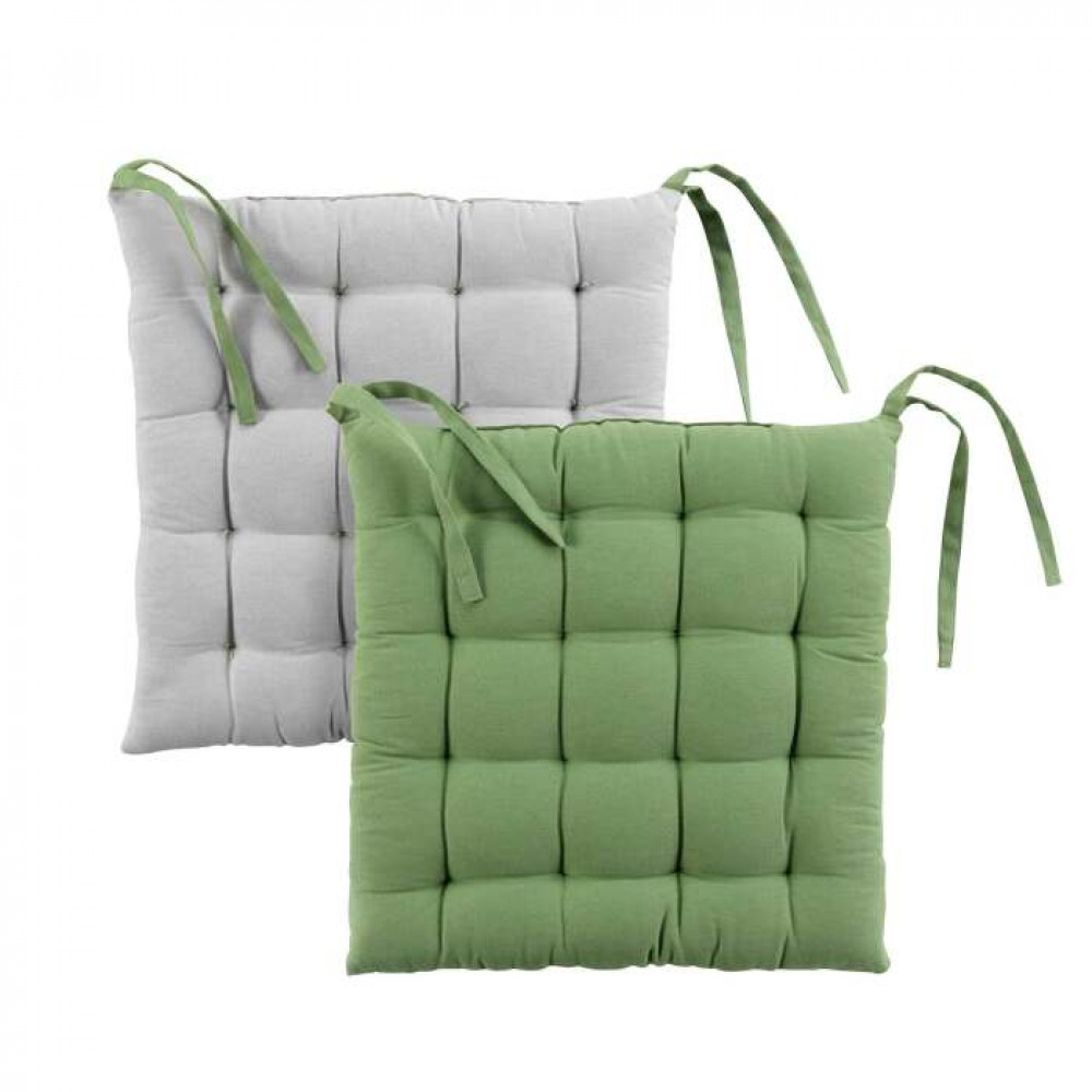 Jastuk za stolicu Initia 40x40cm zeleni/sivi Douceur d Interieur