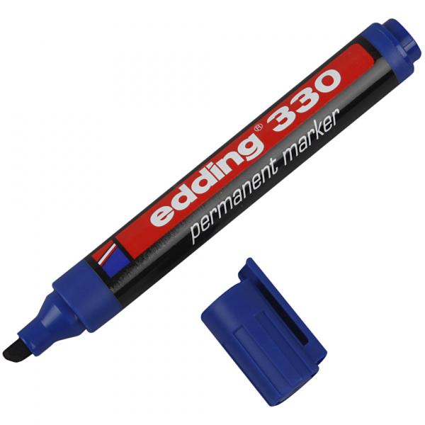 Marker Permanent 1-5mm Edding 330 plavi