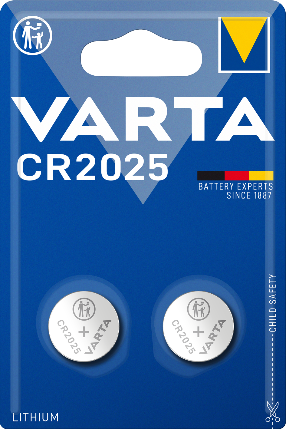 Litijumska dugme baterija CR2025 2/1 Varta