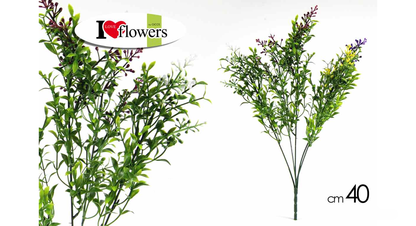 Dekor. cvijeće 40cm sort pvc Gicos