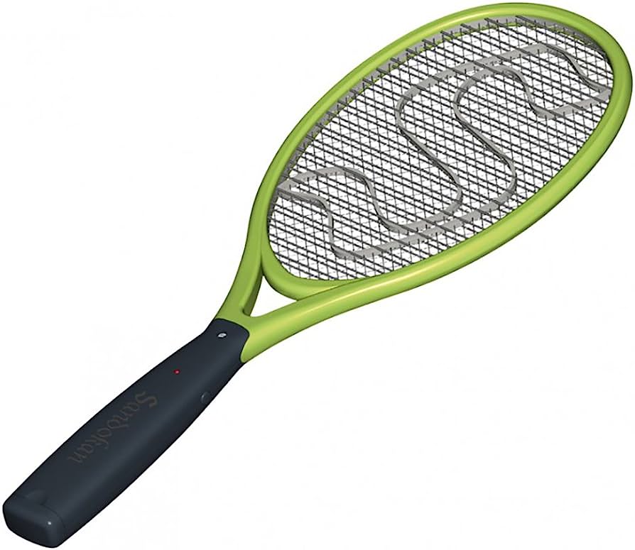 Muvalica pod naponom u obliku teniskog reketa 1.5V zelena Sandokan