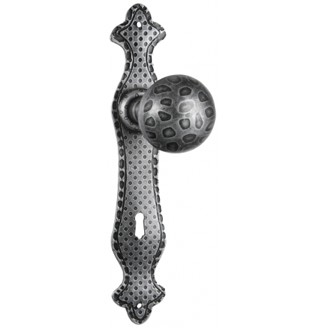 Kugla Cortina okretna sa dugim štitom na ključ boja srebra Didieffe