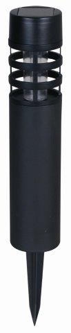 Solarna baštenska svjetiljka Montelimar 1xLed 1.2V crna Luxform