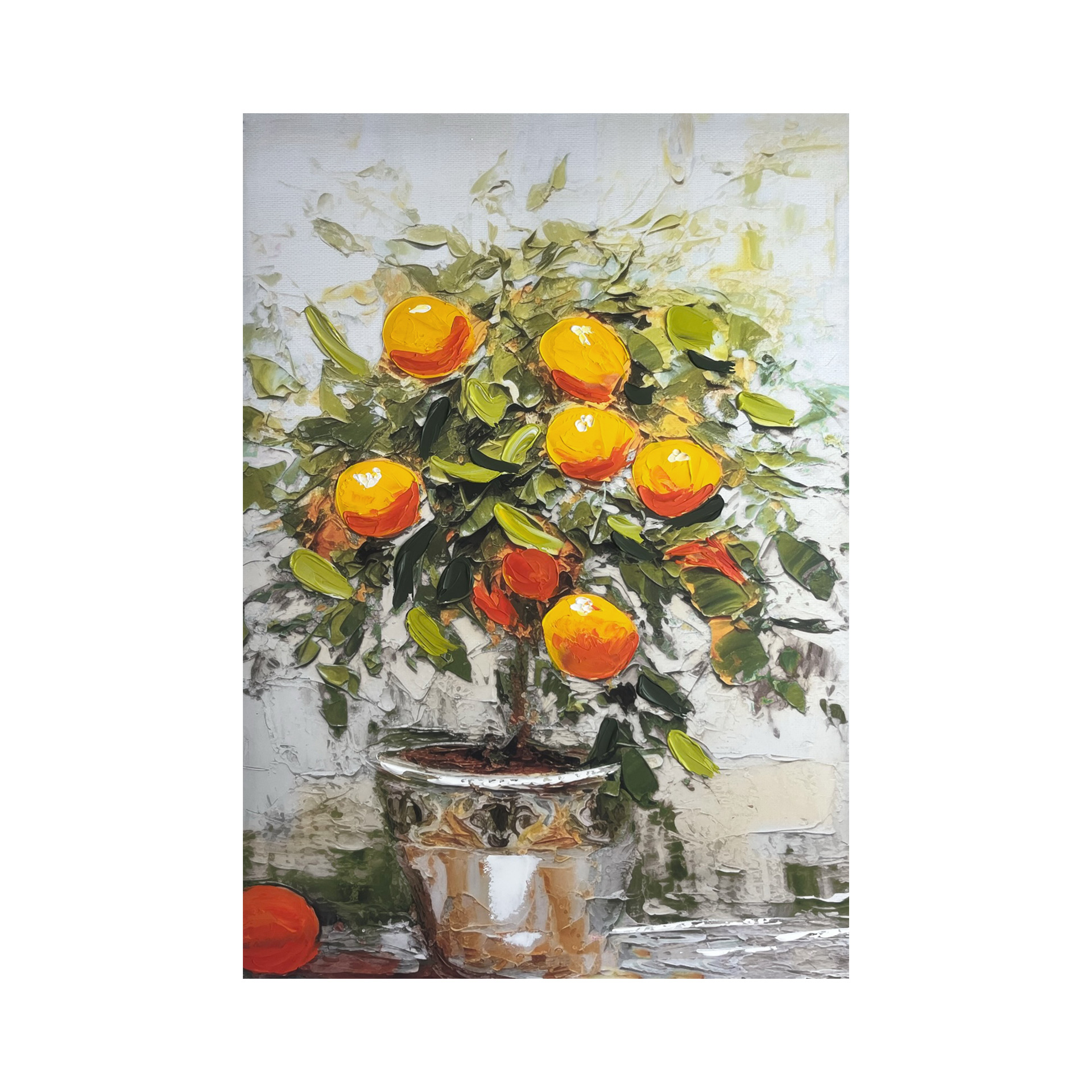 Print slika Canvas HP013 Oranges 70x100cm Styler