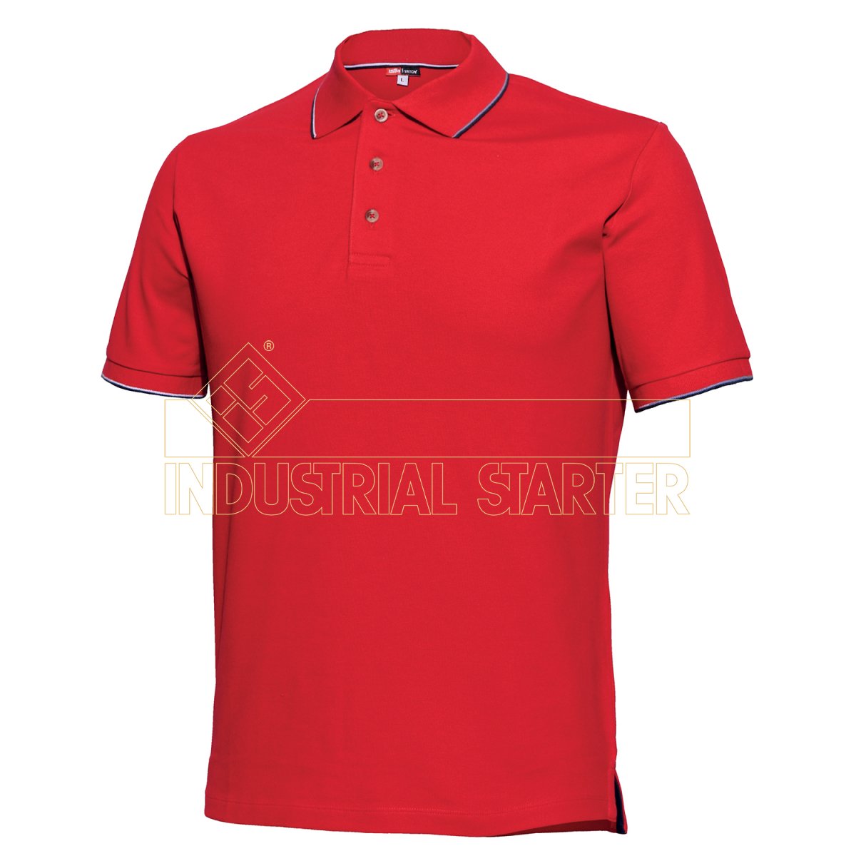 Muška majica Polo PORTOFINO kratki rukav vel. XL crvena I.Starter