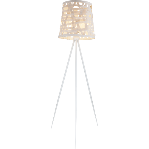 Podna lampa SALVADOR 1x60W E27 156cm bijela