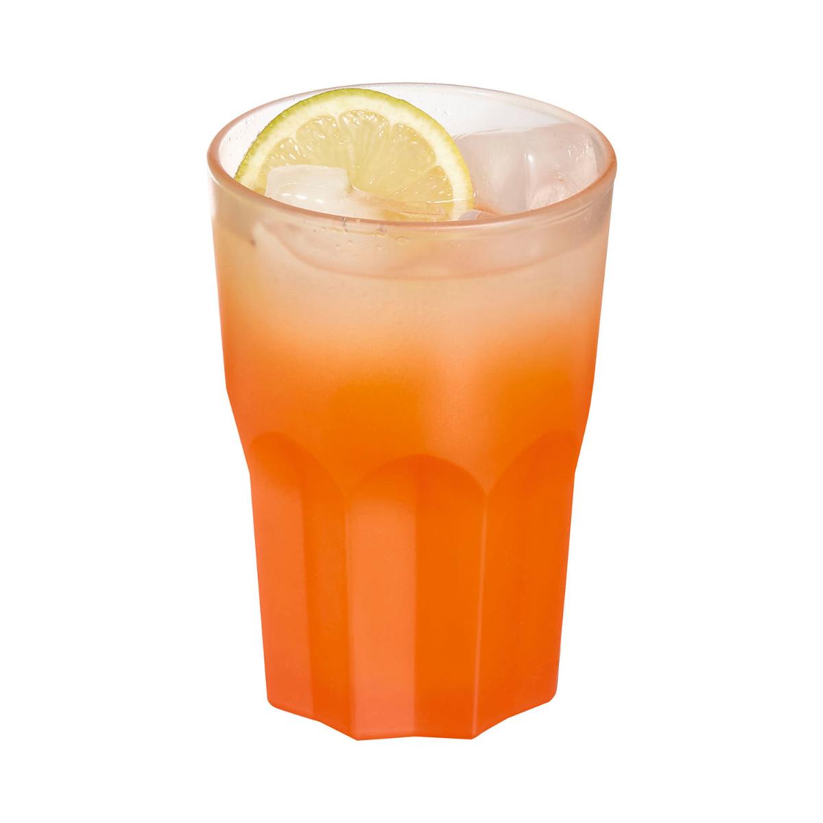 Čaša za vodu Summer pop Mandarine 400ml narandžasta Luminarc