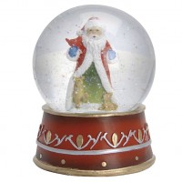 Muzička sniježna kugla Deda Mraz 10cm