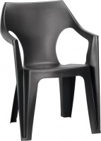 Baštenska stolica Dante 57x57x79cm grafit