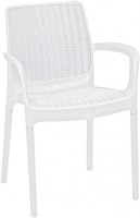 Baštenska stolica Bali Mono 55.5x58x83cm bijela