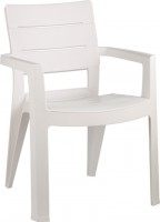 Baštenska stolica Ibiza 61x65x83cm bijela