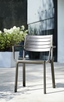 Baštenska stolica Metaline Armrest 60x53x81cm braon Keter