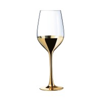 Garn. čaša za vino Electric Gold 350ml 4/1 Luminarc