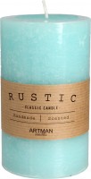 Mirisna svijeća Rustic fi 7x11.5cm tirkizna Artman