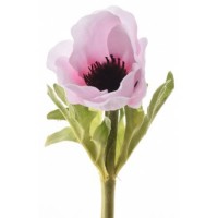 Svileni cvijet-anemona 35cm svijetlo rozi