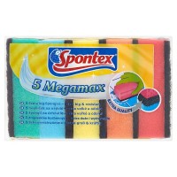 Sunđer za pranje posuđa sa površ.za ribanje Megamax 5/1 Spontex