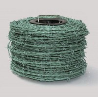 Bodljikava žica plastificirana zelena f-2.6x2.6mm (150m bunt) ZPP