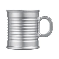 Šolja za kafu Conserve Moi 250ml boja srebra