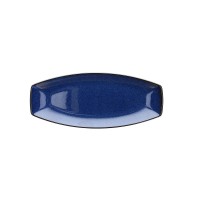 Tanjir za posluž. Jap Blu ovalni 29.5x12.5cm mast. plavi Tognana