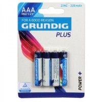 Baterija 1.5V AAA /R03 cink 4/1 Grundig Plus
