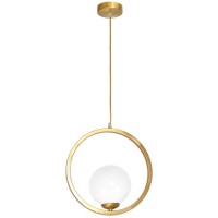Plafonska svjetiljka-visilica Vienna 1xE14 40W boja zlata/bijela Milagro