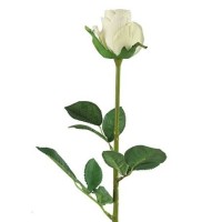 Dekor. cvijet-ruža 70cm bijela DecoStar