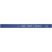 Olovka stolarska poluovalna HB 18cm plava Lyra