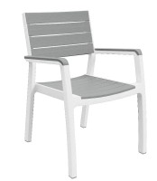 Baštenska stolica Harmony 58x62x86cm bijela/siva Keter