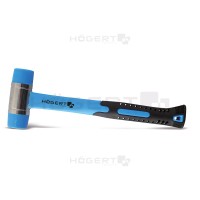 Čekić plastični fi 35mm sa fiberglas drškom plavo/crni Hoegert