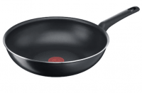 Duboki tiganj-wok Simple Cook fi 28cm crni Tefal
