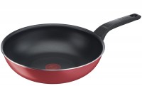 Duboki tiganj-wok Easy Clean fi 28cm crveni Tefal