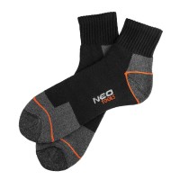 Čarape kratke vel. 39-42 crne/sive Neo