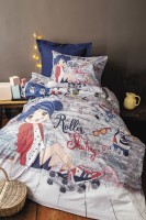 Dječija posteljina Ranf. Digital Print za jedan krevet Shiny Girl Issimo