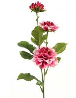 Dekor. cvijet-dalija 58cm boja fuksije DecoStar