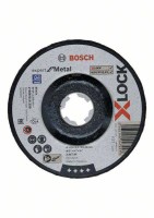 Brusna ploča X-LOCK izvijena 125x6x22.23mm za metal Bosch