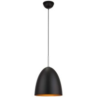Plafonska svjetiljka viseća JACKSON 1x60W E27 mat crna
