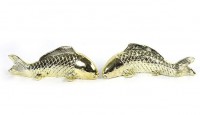 Dekor. figura-riba Komodo 19x7.5x6.5cm boja zlata DecoStar