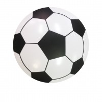 Plafonjerka Ball fi 40cm 18W LED 1080lm 4000K crno/bela Milagro