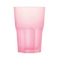Čaša za sladoled Ice Diamant Corail 400ml fi 10 cm roza Luminarc