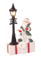 Dekor. novog. figura-Led ulična svjetiljka sa Deda Mrazom Bizzotto