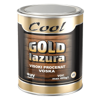 COOL GOLD Lazura za drvo 0.75l  01 Nevena color