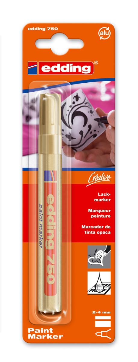 Marker gloss paint 750/1 boja zlata Edding